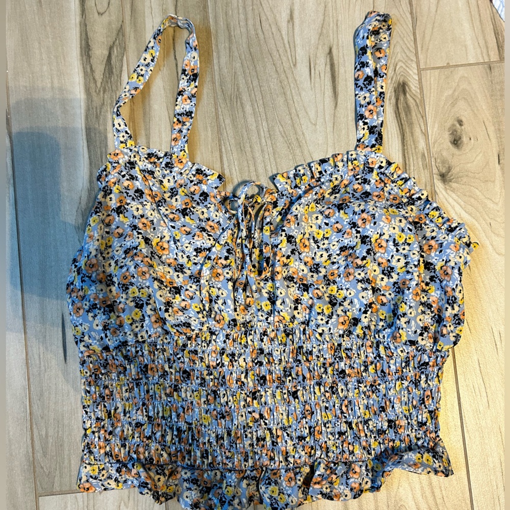 Flower tank top